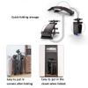 Sit Up Bench Adjustable Incline Bench Multifunctional Ab Exercise Equipment Foldable Slant Board for Home Gym (Color : Black, Size : 128 * 30 * 60cm) view 2