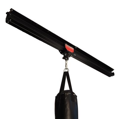 Firstlaw Fitness I-Beam Rolling Mount & 8 Feet Rail - with Remote Brake System - RED Rolling Mount - Made in The USA