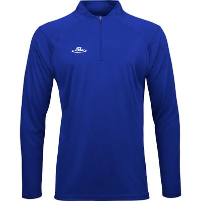ScrapLife | Mens Premium Performance 1/4 Zip Essential Wrestling Shirt | Professional Athletes Choice! (XL, Royal)