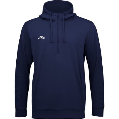 ScrapLife | Mens Premium Performance Wrestling Essential Performance Warm-up Hoodie Jacket | Professional Athletes Choice! (Youth Small, Navy)