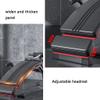 Sit Up Bench with Adjustable Headrest Foldable Incline Bench Home Exercise Abs Board Sit Up Exercise Equipment (Color : Black, Size : 140 * 30 * 64cm) view 3