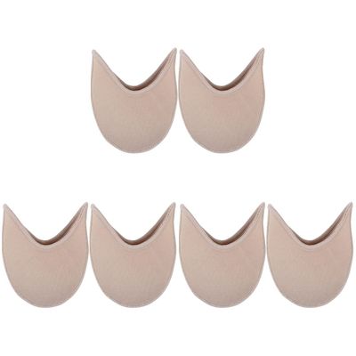 Healifty 3pairs Elastic Toe Caps for Dancers Forefoot Guard Dance Socks Ballet and Gymnastics Protector Foot Gloves Comfortable Fit for All