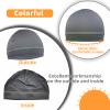 4 Pcs Skull Cap Sweat Wicking Helmet Liner Breathable Cycling Beanie Running Sports Hat Cooling Head Wraps for Men (Colorful Pack) view 4