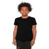 APPAREL GLOBE Boys Triblend Short-Sleeve T-Shirt, Solid Black Triblend, Large view 1