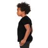 APPAREL GLOBE Boys Triblend Short-Sleeve T-Shirt, Solid Black Triblend, Large view 3