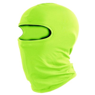 Balaclava Ski Mask Head Mask Full Face Mask Windproof Face Cover Sun UV Protection Scarf Men Women Outdoor Sport Cycling Cap (Light Green)