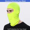 Balaclava Ski Mask Head Mask Full Face Mask Windproof Face Cover Sun UV Protection Scarf Men Women Outdoor Sport Cycling Cap (Light Green) view 2