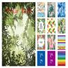 JCETUNO Microfiber Towels - Quick Dry Camping, Sports, Beach, Backpacking, Yoga, Gym, Travel Towel - Soft, Compact, Lightweight, Sand Free, Trees Leaves view 1