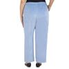 Alfred Dunner Women's Plus-Size Womens Corduroy Pull-On Straight Leg Regular Length Pant Size 24W Wedgewood view 2