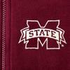 Little King NCAA Boys/Girls Infant Full Zip Cotton Fleece Hoodie Sweatshirt with Embroidered Team Logo-Mississippi State-Maroon-12 Months view 3