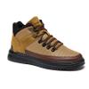 OrthoComfoot Hiker Plantar Fasciitis Sneakers Fashion, High Top Waterproof Supportive Shoes for High Arch Fit Trekking Hiking Brown Size 10 view 1