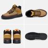 OrthoComfoot Hiker Plantar Fasciitis Sneakers Fashion, High Top Waterproof Supportive Shoes for High Arch Fit Trekking Hiking Brown Size 10 view 3