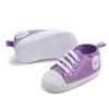 24 Months Tennis Shoes Sports Toddler Girls Barefoot Baby Walkers Kids Non-Slip Prewalker First Colour Soild Shoes Boys Shoes Floor The Baby Toddler Infant Baby Boys Purple view 4