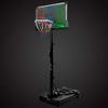 Yoluckea Portable Basketball Hoop, Adjustable Teenager Basketball Rack with Waterproof Super Bright LED Basketball Hoop Lights, Outdoor/Indoor Adjustable Height Basketball Set for Youth (6.6-10ft) view 1