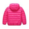 Kids Coat Winter Jacket Girls Boys Hooded Soild Toddler Outwear Windproof Warm Thick Girls Coat (Hot Pink, 6-7 Years) view 2