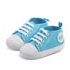 24 Months Tennis Shoes Sports Toddler Girls Barefoot Baby Walkers Kids Non-Slip Prewalker First Colour Soild Shoes Boys Shoes Floor The Baby Toddler Infant Baby Boys Blue view 2