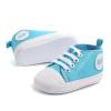 24 Months Tennis Shoes Sports Toddler Girls Barefoot Baby Walkers Kids Non-Slip Prewalker First Colour Soild Shoes Boys Shoes Floor The Baby Toddler Infant Baby Boys Blue view 4