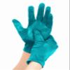 EORUBE Opera Satin Gloves for Women - Wrist Length Banquet & Tea Party Gloves - Smooth 8.6" Malachite view 2
