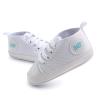 24 Months Tennis Shoes Sports Toddler Girls Barefoot Baby Walkers Kids Non-Slip Prewalker First Colour Soild Shoes Boys Shoes Floor The Baby Toddler Infant Baby Boys White view 2