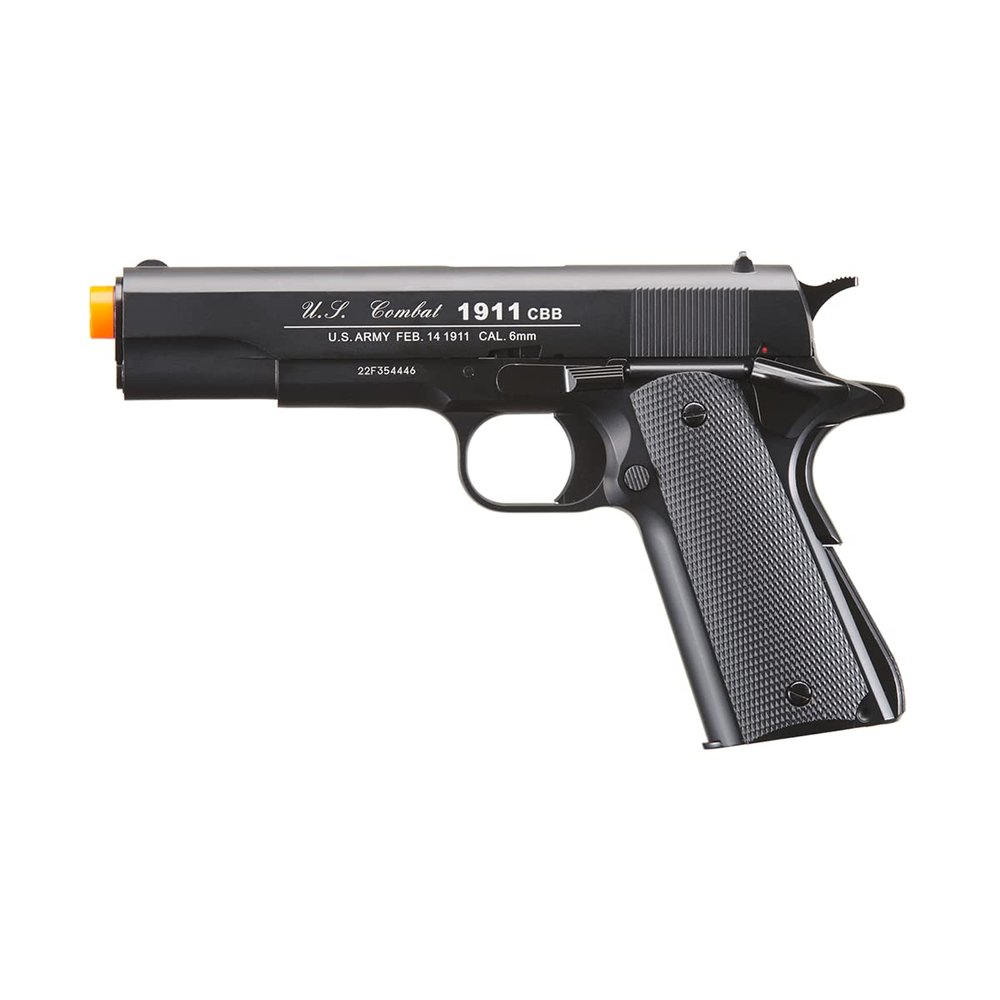 Full Metal Sport 613 1911 CO2 Half Blowback Airsoft Pistol (Color: Black)-WinGun