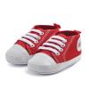24 Months Tennis Shoes Sports Toddler Girls Barefoot Baby Walkers Kids Non-Slip Prewalker First Colour Soild Shoes Boys Shoes Floor The Baby Toddler Infant Baby Boys Red view 2