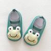 Baby Sneaker Animal Kids Boys Girls Socks Barefoot Shoes Socks Non Slip Floor Cartoon Baby Boy Size 1 Shoes Green view 4