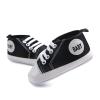 8 Toddler Dress Shoes Girls Sports Shoes Prewalker Toddler Girls Shoes Colour First Soild Running Light Kid Black view 2
