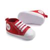 24 Months Tennis Shoes Sports Toddler Girls Barefoot Baby Walkers Kids Non-Slip Prewalker First Colour Soild Shoes Boys Shoes Floor The Baby Toddler Infant Baby Boys Red view 4