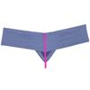 Men's Breathable Hipster Hip Hop Boxer Briefs Underwear Ultimate Bikini Bottoms Panties 1/3 Buttocks 3-Pack(Grey, White, Fruit Yellow) M view 4