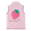 Cute Winter Coats for Girls Boys Toddler Babys Newborn Infant Girls Boys Cartoon Car Warm Thick Spring Winter Sleeveless Vest Clothes Coat b139 Pink view 2