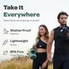 Hydracy 2.3L BPA-Free Tritan Plastic Water Bottle with Adjustable Shoulder Strap, Spill-Proof Lid, and Convenient Silicon Spout for Hydration on the Go view 2