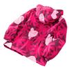 JiaYou Girls Jacket with Hood Lightweight Full-Zip Coat Soft Warm Fleece Outdoor Windbreaker(Heart,3-4 Years) view 2
