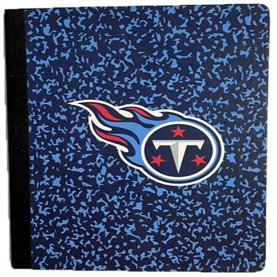 Rico Industries NFL Tennessee Titans Composition Notbeook