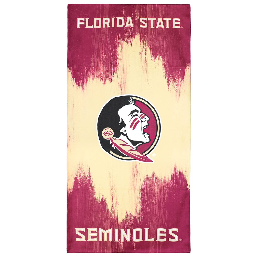 College Covers Everything Comfy Florida State Seminoles Beach Towel, 30" x 60"