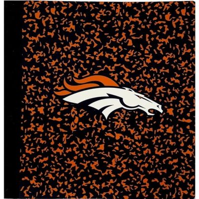 Rico Industries NFL Denver Broncos Composition Notbeook