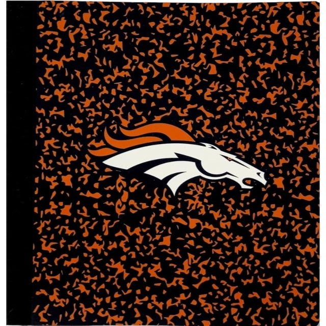 Rico Industries NFL Denver Broncos Composition Notbeook