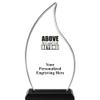 Crown Awards 10" Above and Beyond Color Flame Skyline Acrylic, Customize with Your Engraving view 1