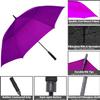 MRTLLOA Extra Large Purple Golf Umbrella, 54/62/68/72 Inch Automatic Open, Oversize Double Canopy Vented Windproof Waterproof Sports Umbrellas for Rain(68 Inch Purple) view 4