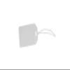 5 Clear Vinyl Luggage Tags with 5 Loops and 5 Name Cards 4 1/4" X 2 3/4" view 4