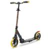SereneLife Lightweight and Foldable Kick Scooter - Comfortable T-Bar Handlebar, Adjustable Scooter for Teens and Adult, Alloy Deck with High Impact Wheels, Durable ABEC-7 Bearings, Leopard SLTS85 view 1