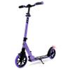 SereneLife Lightweight and Foldable Kick Scooter - Comfortable T-Bar Handlebar, Adjustable Scooter for Teens and Adult, Alloy Deck with High Impact Wheels, Durable ABEC-7 Bearings, Purple SLTS79.5 view 1