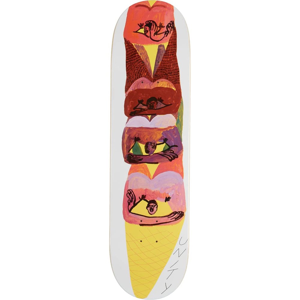 Unity Ice Cream Cone Skateboard Deck -8.06 - Assembled AS Complete Skateboards