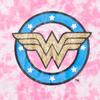 DC Comics Justice League Wonder Woman Toddler Girls Pajama Shirt and Pants Sleep Set Tie Dye Pink 3T view 4