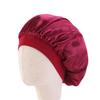 minkissy 6pcs Boys and Girls Satin Bonnet Breathable Wide Brim Hair Cover for Sleeping for Boy Girl White Wine Red view 4