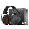 Defender Safety Decitech E1 Electronic Active Hearing Protection, Shooting, Range, Hunting, Tactical Earmuffs, 24 NNR Rated. (Black) view 1