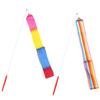 INOOMP 4pc Rhythmic Gymnastics Ribbons Set Streamers for Dance Performance for Boys and Girls and Beginners for Gymnastics Training Circus Skills and Fun Activities view 1