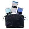 Acteon Microfiber Travel Towel & Wet Bag Set, Large Quick Dry Silver ION Odor-Free Mega Absorbent Fiber, Fast Drying Men & Women for Body Sweat, Beach, Pool, Camping, Gym view 1
