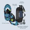 Retrospec unisex teen Snowshoe Trekking Pole Bundle, Brash Blue, 14 US view 2