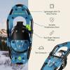 Retrospec unisex teen Snowshoe Trekking Pole Bundle, Brash Blue, 14 US view 3