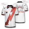 PRIMESTY Custom Bowling Shirts for Men, Personalized Bowling Jerseys with Name and Team Name, Custom Bowling Polo Shirts view 4